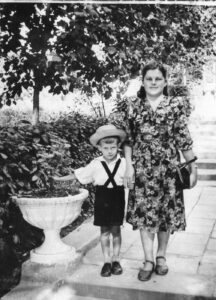 The photo from the archive of Yurii Zirchenko