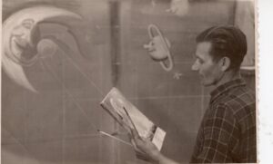 The photo from the archive of Yurii Zirchenko